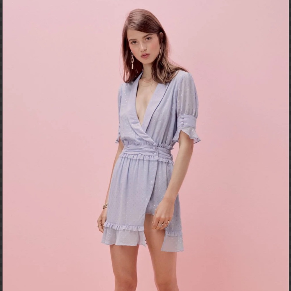 For Love & Lemons La Karla Mini Dress